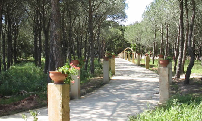 la cutura salento giardino natura viale puglia