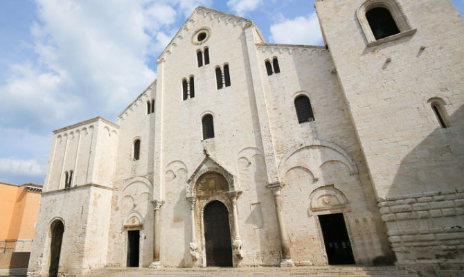 Facciata della Cattedrale di San Nicola