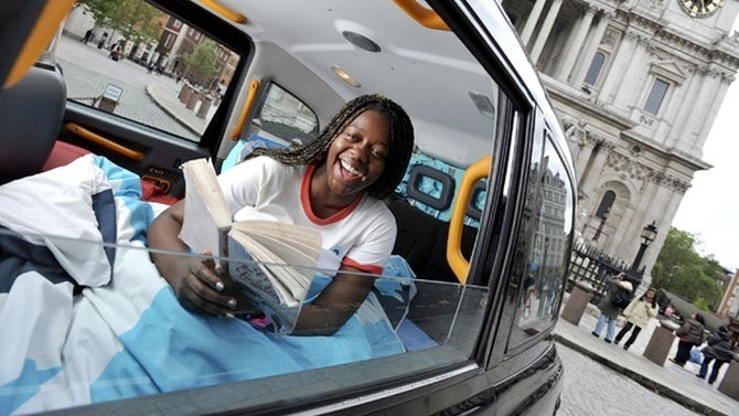 Divertirsi in taxi