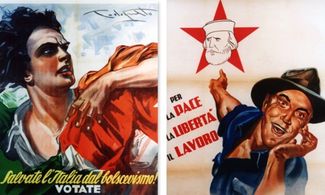 A Vigevano i preziosi manifesti elettorali dal '45 al '53