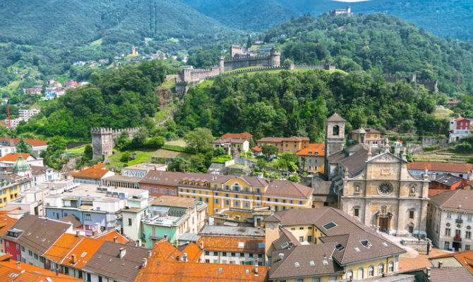 Panorama di Bellinzona