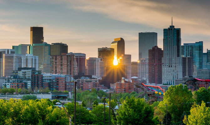 Panorama di Denver