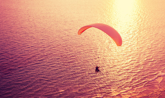 parapendio in sicilia