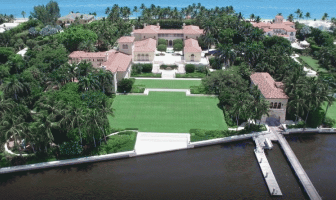 Villa di James Clark a Palm Beach, Florida
