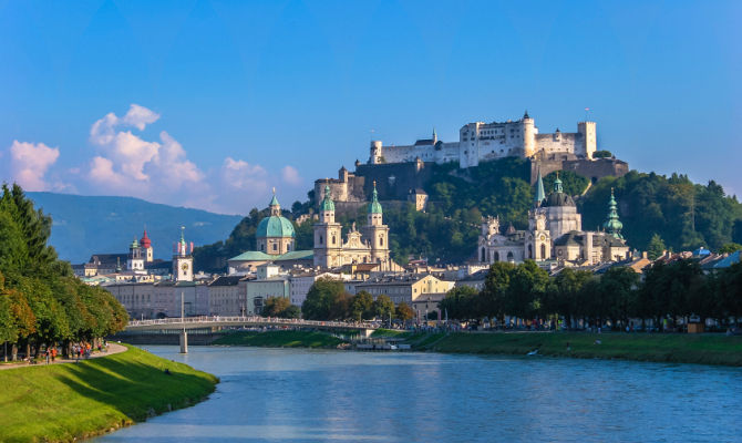 Panorama di Salisburgo