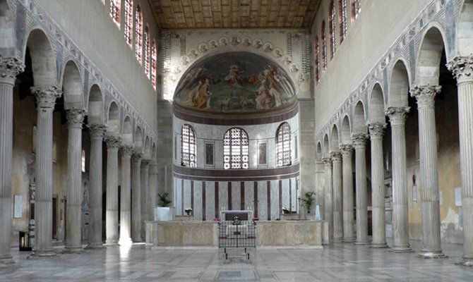 Interno di Santa Sabina