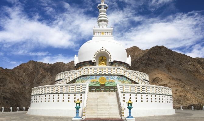 Stupa in Ladakh<br>