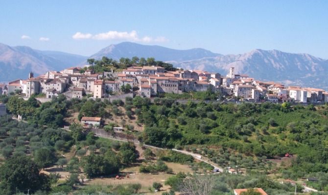Veduta di Atena Lucana