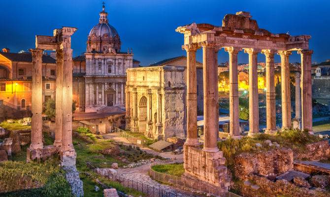 Scorcio del Foro Romano