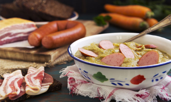 zuppa di piselli olandese