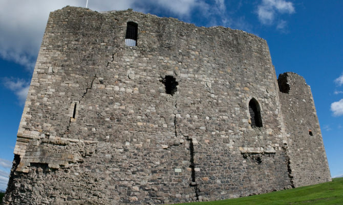Scozia Dundonald castle