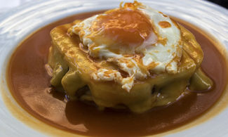 panino tipico Portogallo in salsa di birra