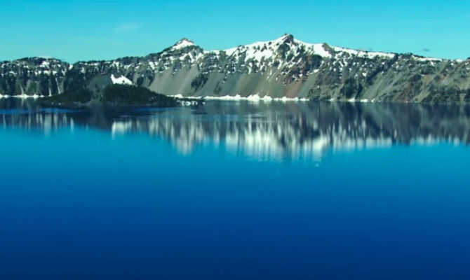 Oregon Lago Crater