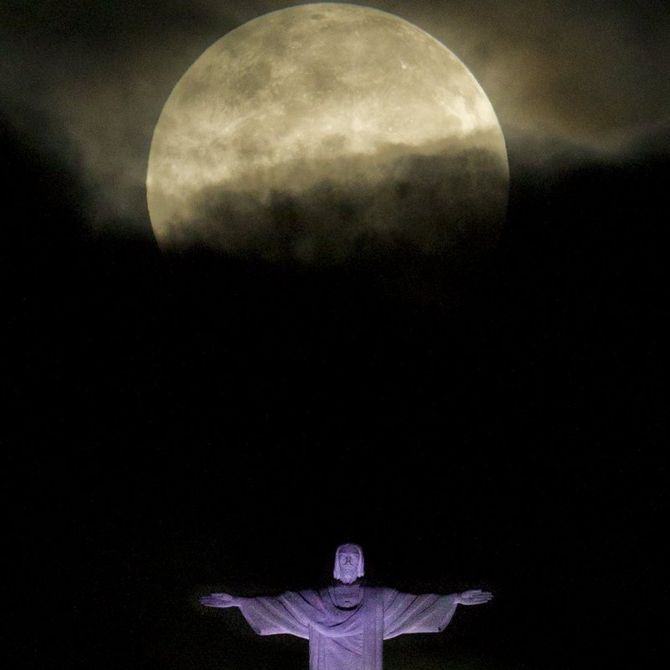 luna piena Rio de Janeiro