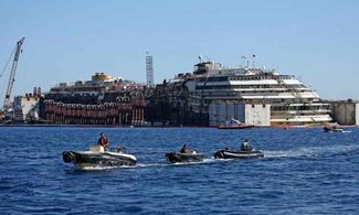 Concordia, isola del giglio, naufragio