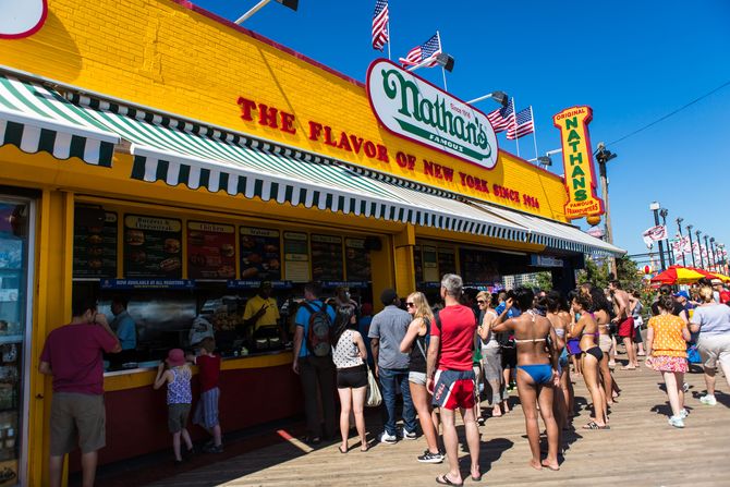 8. Nathan’s Famous