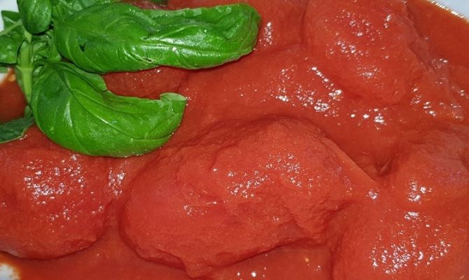 pomodori pelati salsa