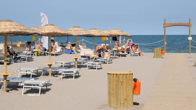 Spiaggia per cani