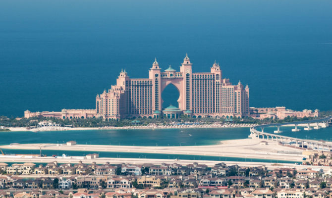 Isola artificiale Palm Jumeirah