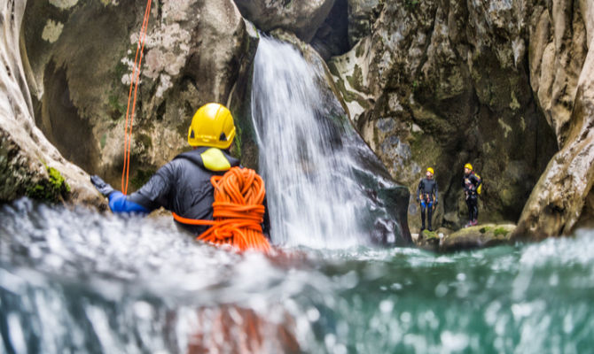 canyoning