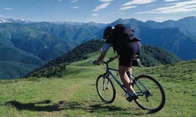 Oasi Zegna mountain bike