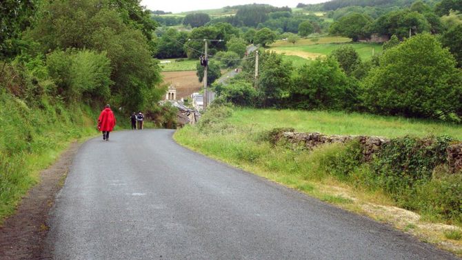 Pellegrini sulla strada