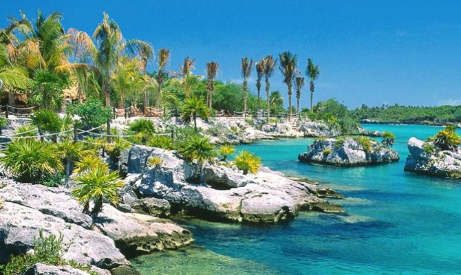 Riviera Maya, laguna di Xel-ha