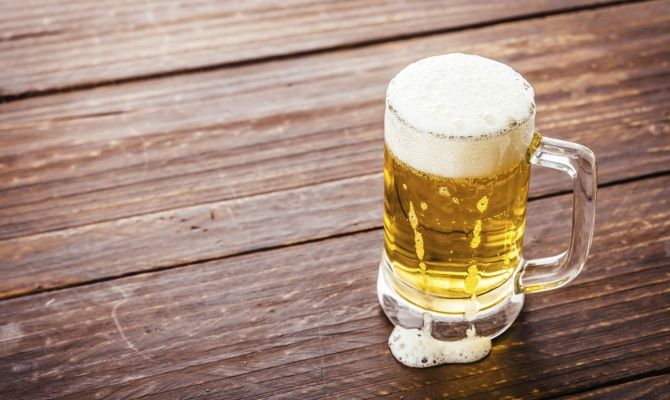 birra, tavolo
