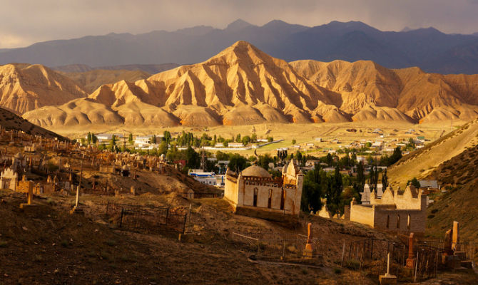 Naryn in Kirghizistan