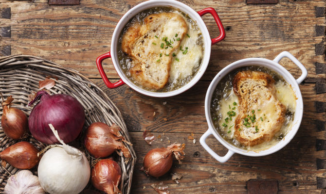 zuppa di cipolle austriaca<br>