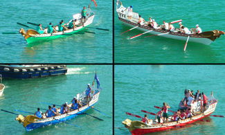 regata, repubbliche mariane, barche, remi, folklore