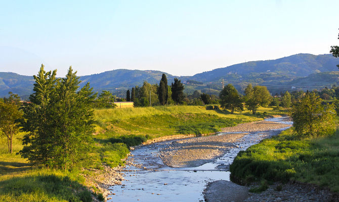 paesaggio colline toscane, Pistoia