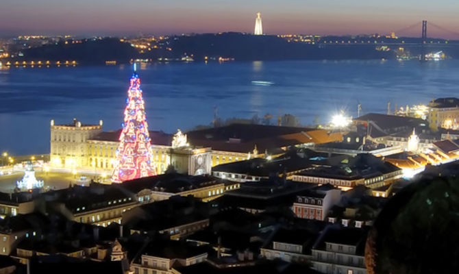 Natale a Lisbona