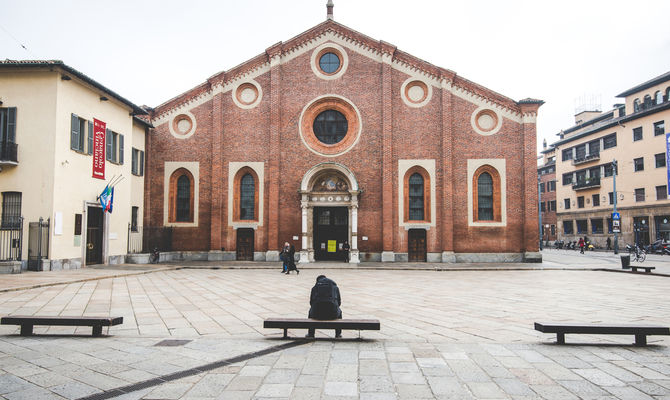 Chiesa di Santa Maria delle Grazie, Milano, Sede de <em>L'ultima Cena</em> di Leonardo da Vinci | Foto: UMB-O / Shutterstock.com