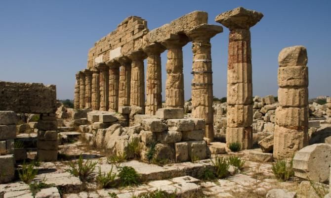 Tempio, Selinunte, Trapani, Sicilia