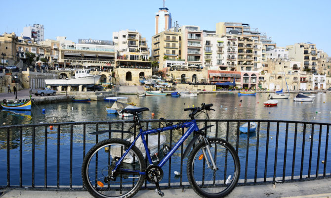 Malta in bici