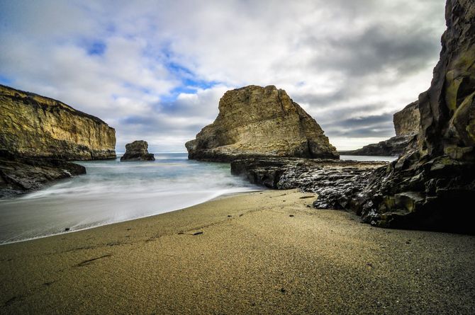 Davenport Landing Beach