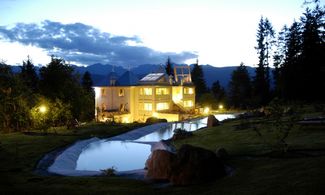 Trentino Charme Villa Orso Grigio, esterno notturno