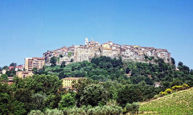 Panorama di Orte