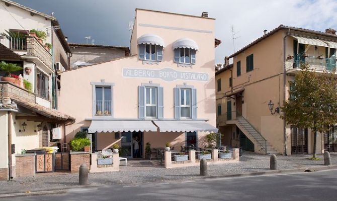 albergo diffuso trevignano, lazio