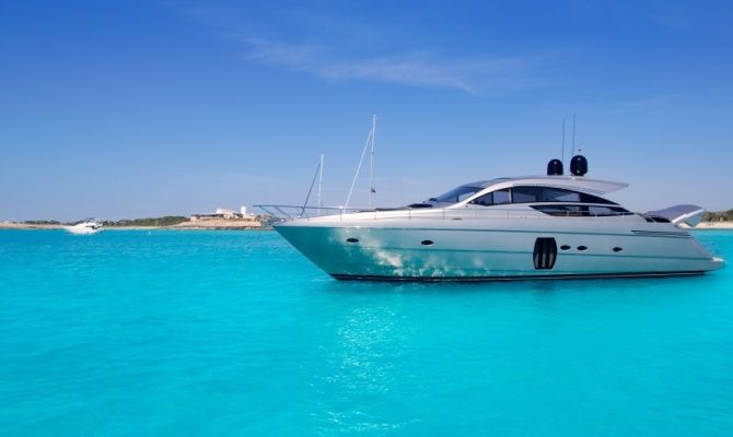Formentera, Baleari, yacht