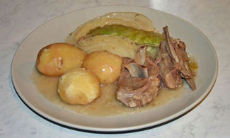 piatto a base di agnello Norvegia