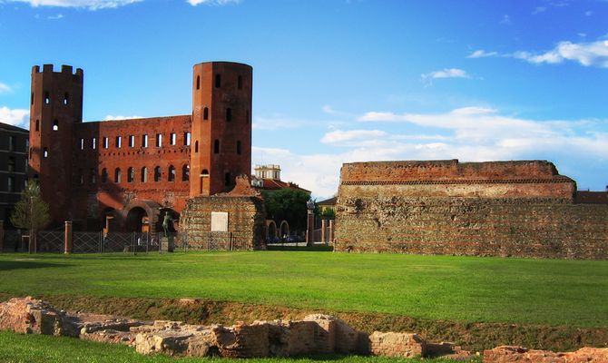 Porta Palatina, Torino.