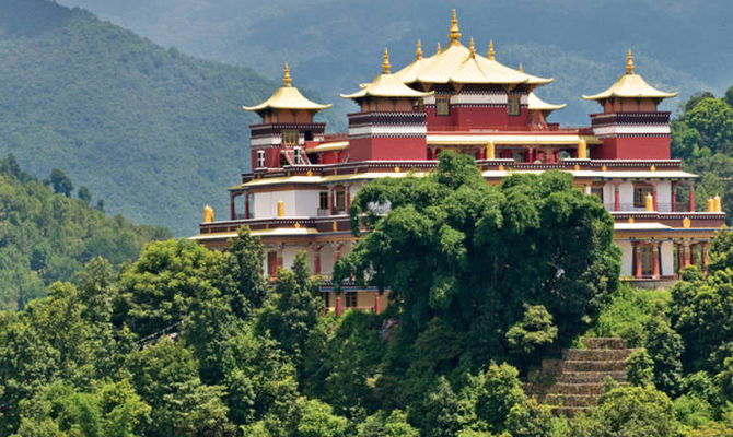 Monastero in Nepal