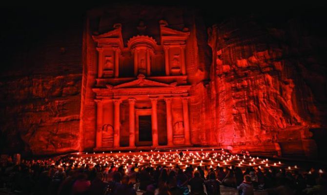 Serata a Petra<br>