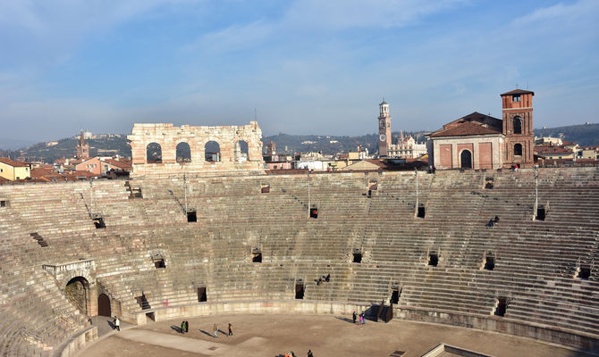 L'interno dell'Arena di Verona | Foto: Cris Foto