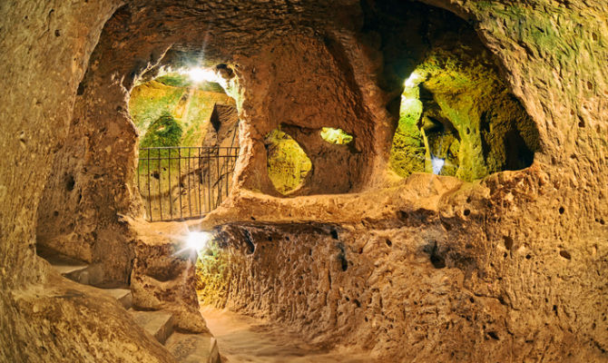 Derinkuyu, Cappadocia, Turchia