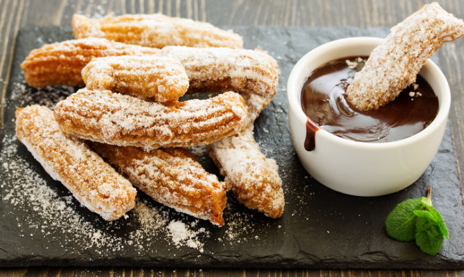  bastoncini fritti dolci spagnoli