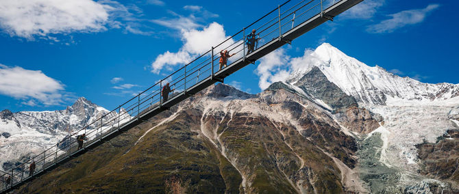 Charles Kuonen Hängebrücke e gli altri ponti spettacolari