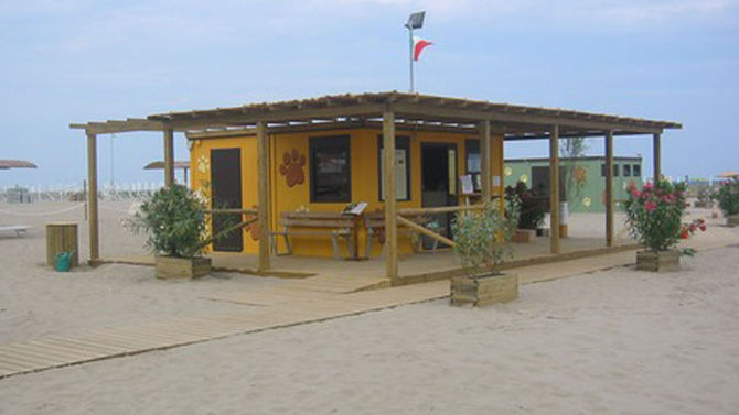 Tamerici Dog spiaggia